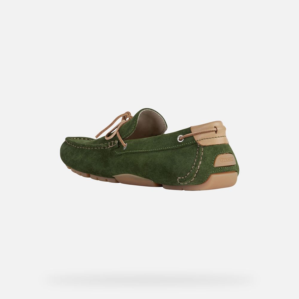 Mocassins Geox Homem Verdes - Melbourne - AJVZL3102